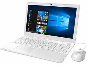 富士通 15.6型 ノートパソコンFMV LIFEBOOK AH42/B1 プレミアムホワイト（ (中古品)