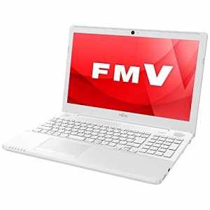 富士通 15.6型ノートパソコン FMV LIFEBOOK AH50/A3 プレミアムホワイト（O(中古品)