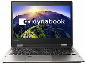 東芝 12.5型 2-in-1 ノートパソコン dynabook V42/B オニキスメタリック（ (中古品)