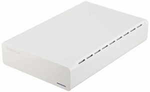 エレコム Desktop Drive USB3.0 2TB White ひかりTV(中古品)