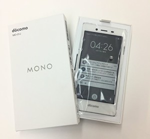 Docomo MONO MO-01J White 白ロム(中古品)