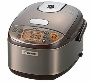 象印 炊飯器 IH式 3合炊き ステンレスブラウン NP-GH05-XT(中古品)