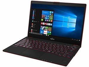 富士通 13.3型 ノートパソコンFMV LIFEBOOK UH75/B1 サテンレッド（ Premiu(中古品)