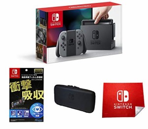 Nintendo Switch 本体 (ニンテンドースイッチ)  Joy-Con (L) / (R) グレー(中古品)