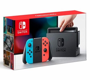 Nintendo Switch 本体 (ニンテンドースイッチ)  Joy-Con (L) ネオンブルー(中古品)