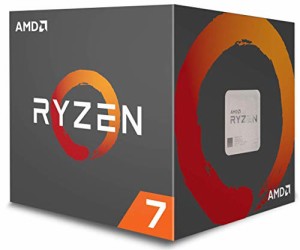 AMD CPU Ryzen7 1700 with WraithSpire 65W cooler AM4 YD1700BBAEBOX(中古品)