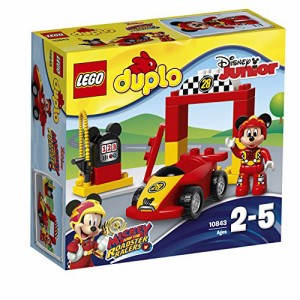 レゴ (LEGO) デュプロ ディズニー ミッキーのレース場 10843(中古品)