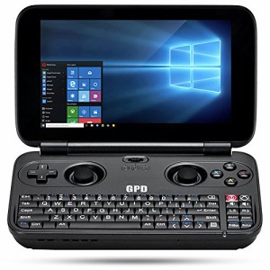 GPD WIN UMPC Windows10 5.5inch(IPS液晶) Atom X7 Z8750 64GB ブラック(中古品)