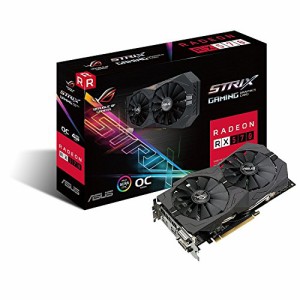 ASUS グラフィックボード Strixシリーズ AMD Radeon RX570搭載ビデオカード(中古品)