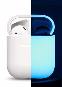 elago AIRPODS CASE AirPods ケース 専用 シリコン 製 シンプル 保護 カバ (中古品)