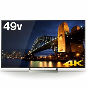 ソニー 49V型 液晶 テレビ ブラビア KJ-49X9000E 4K Android TV 外付けHDD (中古品)