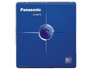 Panasonic　パナソニック　SJ-MJ75　ブルー　ポータブルMDプレーヤー　（MD(中古品)