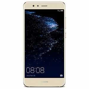 HUAWEI SIMフリースマートフォンHUAWEI P10 lite プラチナゴールド WAS-LX2(中古品)