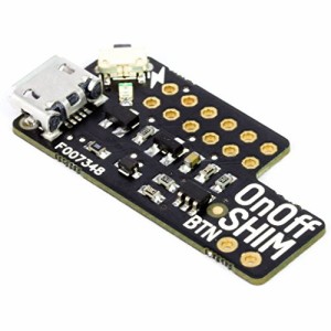 Pimoroni OnOff SHIM - パワー オン/オフ for Raspberry Pi - Pimoroniステ(中古品)