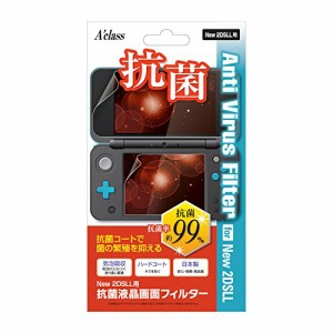 New2DSLL用抗菌液晶画面フィルター(中古品)