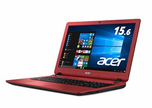 Acer ノートパソコン Aspire Celeron/15.6インチ/4GB/500GB/Windows10/レッ(中古品)