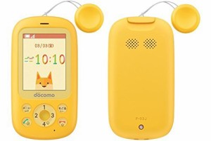 docomo 富士通 キッズケータイ F-03J [イエロー] 白ロム(中古品)