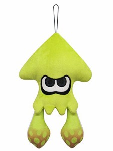 スプラトゥーン2 ALL STAR COLLECTION イカ ネオンイエロー(S) ぬいぐるみ (中古品)