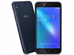 エイスース ASUS ZenFone Live　ネイビーブラック ZB501KL-BK16(中古品)