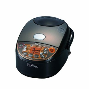 象印 炊飯器 IH式 5.5合炊き ブラウン NP-VJ10-TA(中古品)