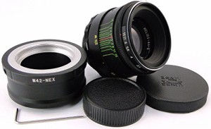 --HELIOS 44-2 58mm F2 ロシア製レンズ Eマウント ソニー NEX F3 5 5N 5R 5(中古品)