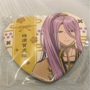 刀剣乱舞 花丸 ハート缶バッジ 蜂須賀虎徹(中古品)