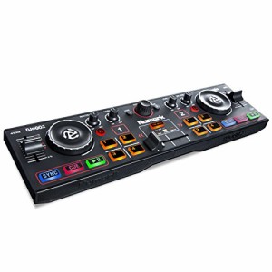 Numark ポータブルDJコントローラー Serato DJ Intro付き オーディオインタ(中古品)