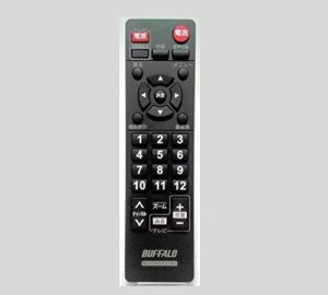 BUFFALO バファロー 地上デジタルチューナーDTV-S110用リモコン(中古品)