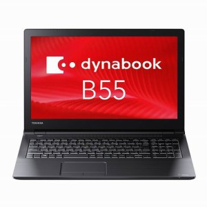 東芝 Dynabook B55/A PB55AFAD2RDAD81 Windows7 Pro 32/64Bit (Windows 10 (中古品)