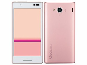 KYV42 Qua phone QX au [ピンク] 白ロム(中古品)