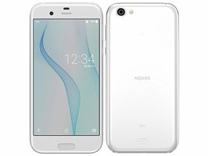 au Qauos R shv39 ホワイト(中古品)