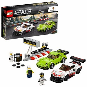 レゴ(LEGO) スピードチャンピオン ポルシェ 911 RSR と 911 ターボ 3.0 758(中古品)
