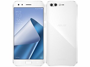 ASUS SIMフリースマートフォン Zenfone 4 Pro ムーンライトホワイト ZS551K(中古品)