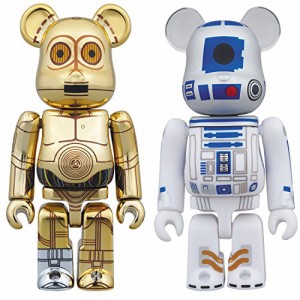 ベアブリック スターウォーズ 2パック C-3PO (TM) & R2-D2 (TM) 全高約70mm(中古品)