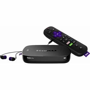 Roku Ultra | 4K/HDR/HD ストリーミング プレーヤー 強化リモート 