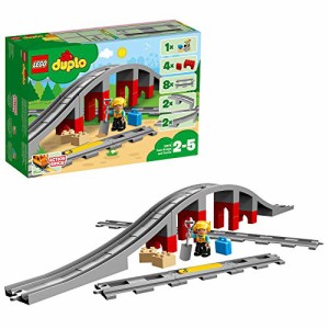 レゴ(LEGO) デュプロ あそびが広がる! 鉄道橋とレールセット 10872 知育玩 (中古品)