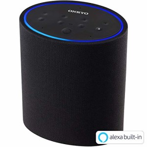 ONKYO スマートスピーカー P3 Amazon Alexa搭載/DTS Play-Fi対応 VC-PX30(B(中古品)