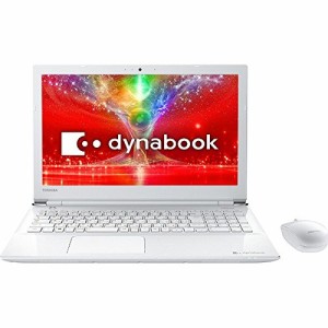 東芝 15.6型 ノートパソコンdynabook T45/E リュクスホワイト（ Premium プ(中古品)