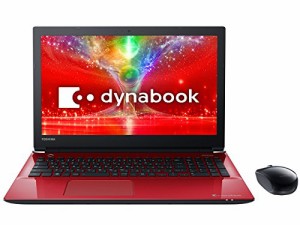 東芝 15.6型 ノートパソコンdynabook T45/E モデナレッド（ Premium プラス(中古品)