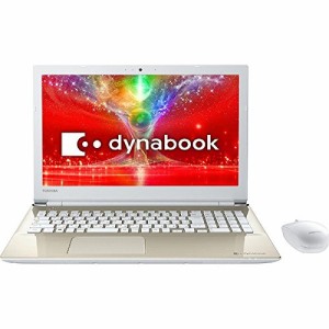 東芝 15.6型 ノートパソコンdynabook T45/E サテンゴールド（ Premium プラ(中古品)