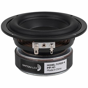 Dayton Audio TCP115-4 11.5cm ペーパーコーン ミッドウーファー 4Ω(中古品)