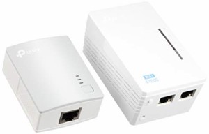 TP-Link WiFi 中継機 PLCアダプター TL-WPA4220 KIT 11n 300Mbps 無線LAN  (中古品)