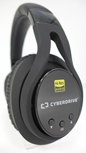 Cyberdrive HP112A 静電ワイヤレスBluetoothヘッドホン MP3プレーヤー付き(中古品)