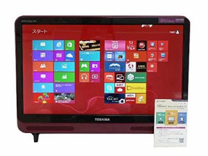 液晶一体型 Windows8 デスクトップパソコン 中古パソコン 東芝 Celeron DVD(中古品)