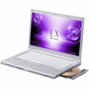 パナソニック 14.0型ノートPC Let's note レッツノート LX シルバー CF-LX6(中古品)