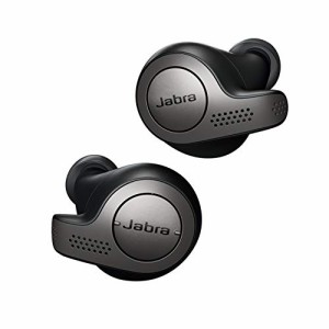 Jabra 完全ワイヤレスイヤホン Elite 65t チタンブラック Amazon Alexa搭載(中古品)