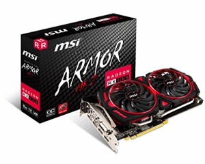 RX 580 ARMOR MK II 8G OC AMD RADEON VGA(中古品)