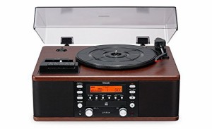 ティアック ターンテーブル/カセットプレーヤー付CDレコーダーTEAC LP-R520(中古品)