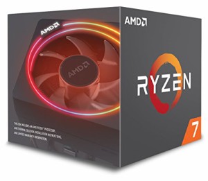 AMD CPU Ryzen 7 2700X with Wraith Prism cooler YD270XBGAFBOX(中古品)