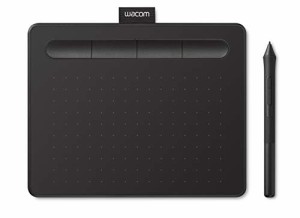 ワコム ペンタブレット Wacom Intuos Smallベーシック お絵かきソフトウェ (中古品)